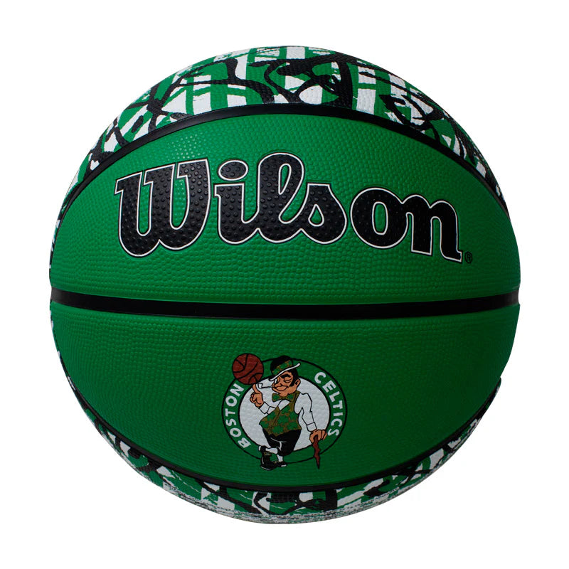 Balón Baloncesto Wilson NBA Graffiti Bostón Celtics N7