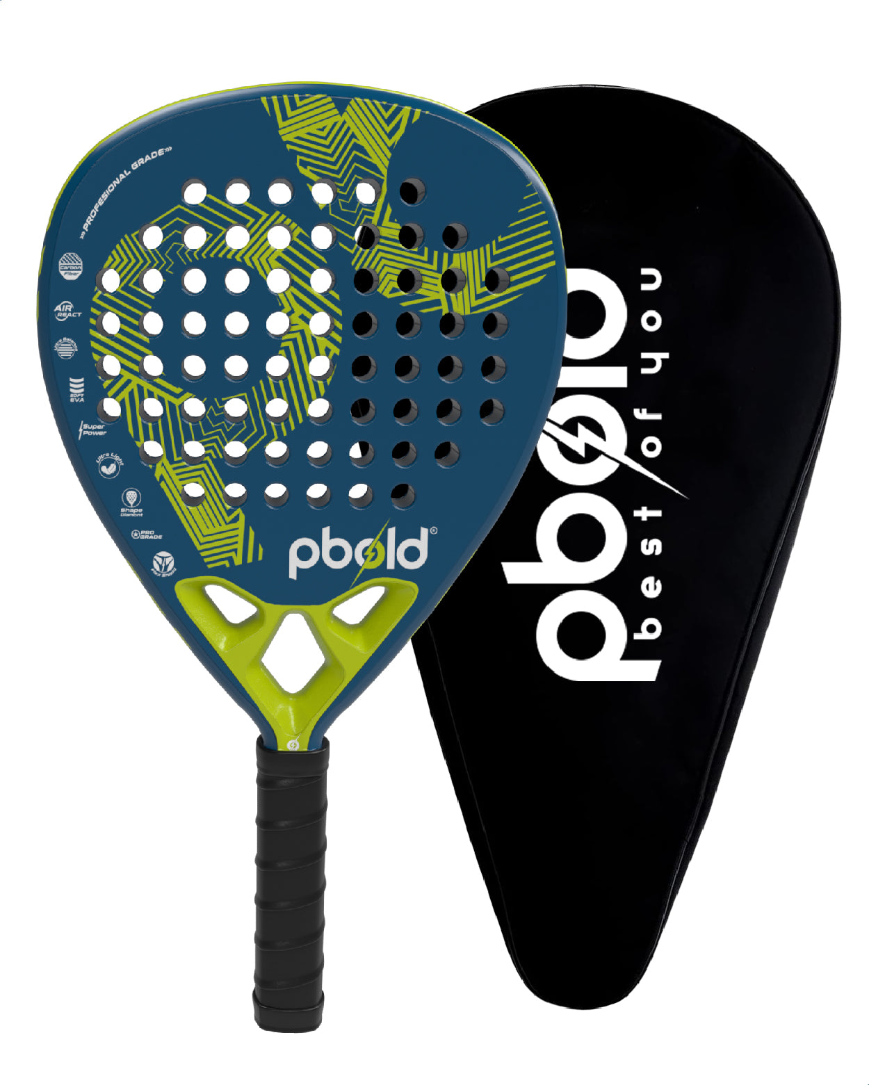 Raqueta De Pádel En Fibra De Carbono