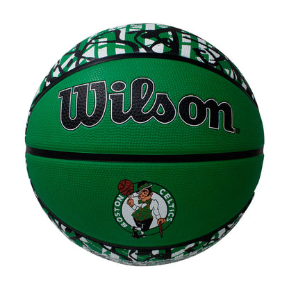 Balón Baloncesto Wilson NBA Graffiti Bostón Celtics N7